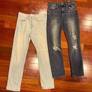 Old Navy Jeans - 2 pairs - boys size 16
